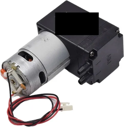 Miniatura 5 de DC12V/ 24V 10L/min Large Flow 555 Motor Vacuum Air Pump Suction Diaphragm Pump DIY Packer Inflator(12v)