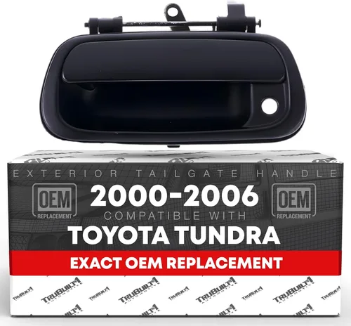 T1A - Manija para Portón Trasero con agujero para la llave en color negro suave para Toyota Tundra de TruBuilt 1 Automotive. 69090-0C030-C0