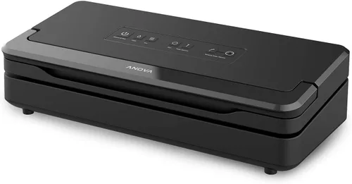 Miniatura 5 de Anova Precision Cooker 3.0 y sellador al vacío de precisión Pro, incluye 1 rollo de bolsa, para Sous Vide y almacenamiento de alimentos, negro