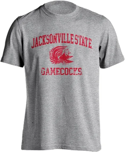 Miniatura 115 de Sport Your Gear NCAA Camiseta de manga corta retro con licencia oficial de aspecto desgastado para el día del juego, camiseta de espíritu deportivo