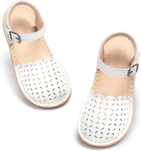 Miniatura 182 de THEE BRON Sandalias cómodas para niñas, zapatos para niños, sandalias rellenas