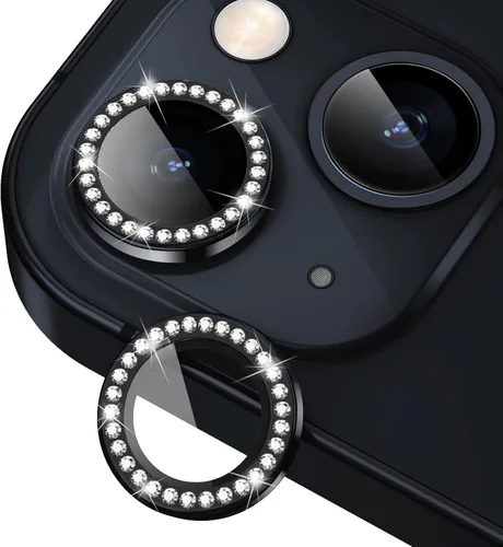 Miniatura 63 de Protector de Lente de Cámara Bling para iPhone 17 Pro / 17 Pro Max, Anillo de Metal con Diamante Individual con Dureza 9H, Protector de Pantalla