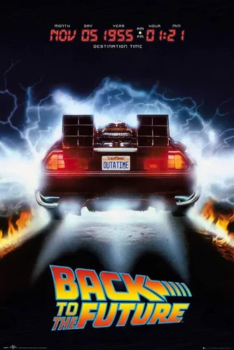 Miniatura 9 de STOP ONLINE - Póster de la película de Regreso al Futuro - DeLorean, Destino 05 de noviembre de 1955 (24 x 36 pulgadas), juego de póster y tira