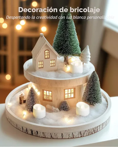 Miniatura 2 de Homemory Velas de té LED sin llama de color blanco frío, más de 200 horas, funciona con pilas, velas votivas eléctricas falsas para Navidad