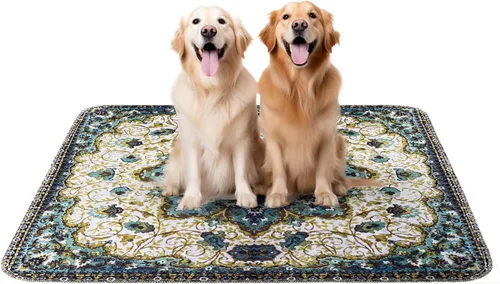 Miniatura 58 de PUPIBOO Almohadillas lavables para orina para perros y gatos - Almohadillas de entrenamiento para cachorros reutilizables súper absorbentes - 100%