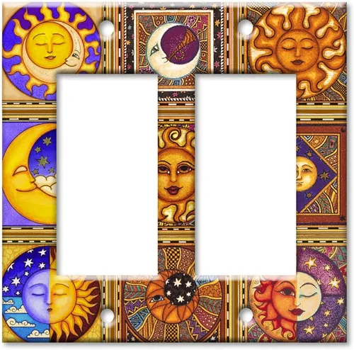 Miniatura 12 de Art Plates - Placa de interruptor de Celestial - Single Gang Toggle - Imagen de Dan Morris Single Toggle