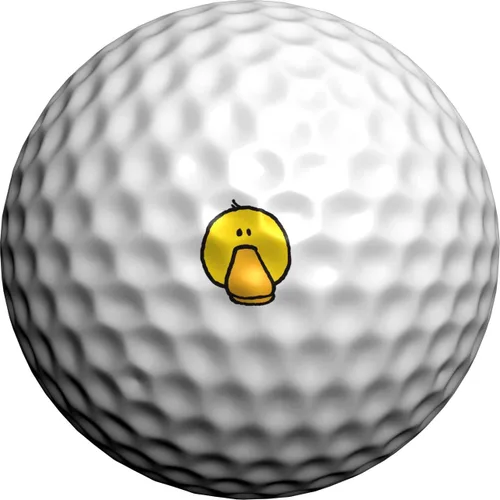Miniatura 6 de Golfdotz - Marcadores de pelotas de golf novedosos que cumplen con las reglas de la USGA, calcomanías de pelotas de golf para marcar pelotas, no más