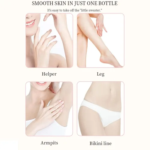 Miniatura 4 de Crema depilatoria para mujeres, crema depilatoria íntima/privada para bikini, púbico, cuerpo, piernas y axilas, larga duración, suave e indolora