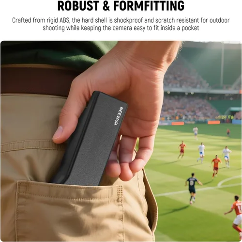 Miniatura 6 de NEEWER Funda protectora Pocket 3 con mosquetón, resistente a prueba de golpes, funda rígida de viaje, compatible con DJI Osmo Pocket 3 Gimbal Screen