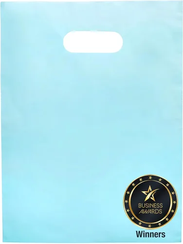 Miniatura 28 de Choice Marts - 100 bolsas de 1.5 mil de grosor, 9 x 12 pulgadas, bolsas de agradecimiento con asas extra brillantes, perfectas para mercancía