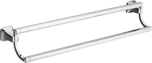 American Standard 7353224.002 Townsend - Toallero doble de 24 pulgadas, cromo pulido