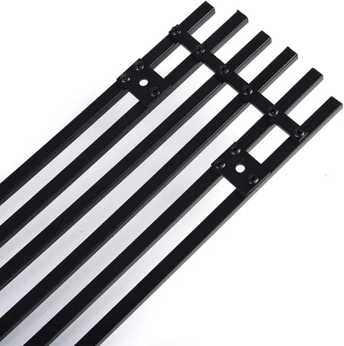 Miniatura 6 de PIT66 Parachoques delantero inferior Billet Grill Combo Inserto compatible con Nissan Maxima 2009-2014 Negro N87774H