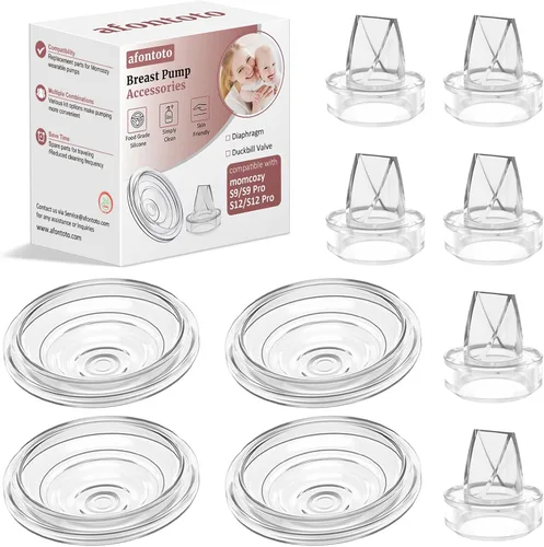 Miniatura 10 de Inserto de brida de 17 mm, Compatible con piezas de repuesto para sacaleches portátiles S9/S12/S9Pro/S12Pro, Protector/inserto de brida de bomba