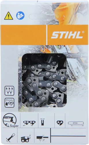 Cadena para motosierra Stihl - 26RS68 - 18 pulgadas, 68 eslabones motrices, 0.325 pulgadas de paso, 0.063 pulgadas de calibre