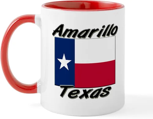 Miniatura 16 de CafePress – Taza Amarillo Texas – El único Taza de café, taza de café, S, Blanco