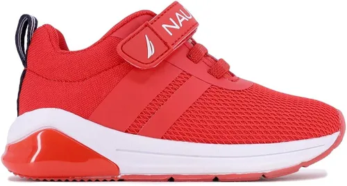 Miniatura 4 de Nautica Tenis deportivos con luz intermitente para niños con una correa, a la moda y divertida para niños y niñas, disponibles en tallas para niños