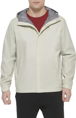 Miniatura 27 de Tommy Hilfiger Chaqueta impermeable con capucha, transpirable, ligera, para hombre