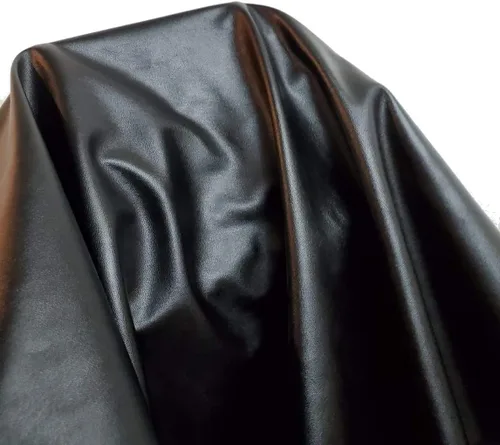Miniatura 23 de NAT Leathers Café Nubuck Pulido Suave Piel Sintética Vegana de Poliuretano Aprobada por Peta 1 Yarda (91 cm de Largo x 137 cm de Ancho) Piel