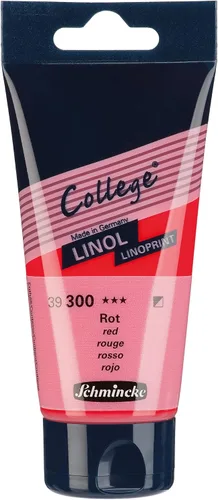 Miniatura 10 de Schmincke - College Linol, Artists' Lino Colors Negro 8.0 fl oz, 39700053, Tinta de impresión de lino a base de agua de bajo olor, impresión rápida