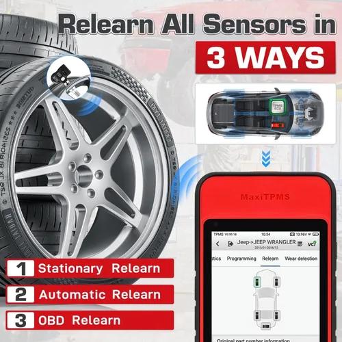 Miniatura 4 de Autel MaxiTPMS ITS600 (E) Herramienta de programación TPMS, 2026 Funciones completas de TPMS como ITS600 Pro Up de TS508WF/ MK808S-TS/ TS900