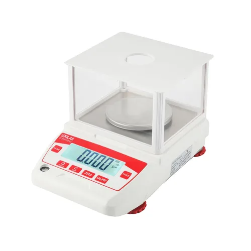 Miniatura 8 de Balanza Analítica 100g x 0.001g GN ct Unidad Balanza Electrónica Científica de Laboratorio con Pantalla LCD y RS232 para Laboratorios, Escuelas