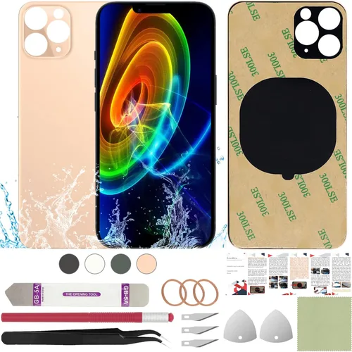 Miniatura 32 de Funda trasera de repuesto compatible con iPhone 8 de 4.7" + Herramientas profesionales (Gris espacial)