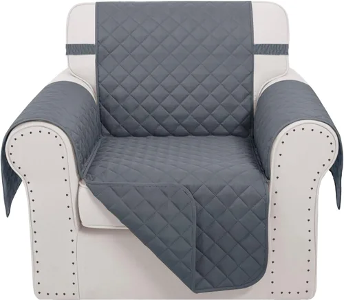 Miniatura 76 de Fundas para silla reclinable, reversible, funda de sofá para mascotas, protector de muebles para niños perezosos