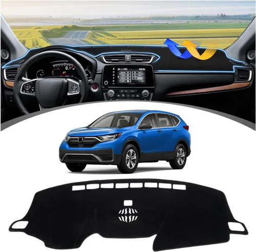 Miniatura 67 de FIILINES Cubierta para tablero Compatible con Mazda 3 2010-2013 Accesorios Tapete para tablero para Mazda 3 Accesorios Tapete para salpicadero