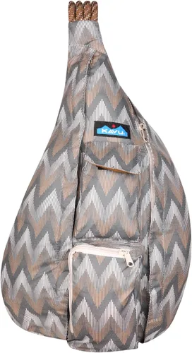 Miniatura 7 de KAVU Original Rope Sack - Mochila bandolera - Ámbar Terreno de madera