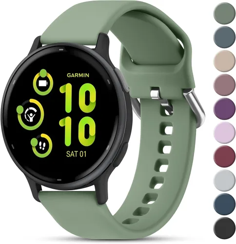 Miniatura 8 de Meliya Bandas compatibles con Garmin Vivoactive 5/Vivoactive 3/Venu 2 Plus/Venu Sq/Venu Watch Band para mujeres y hombres, correa de repuesto