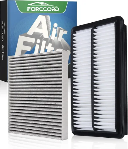 Miniatura 40 de Kit de filtro de aire de motor y de cabina Forccord Compatible con Honda Civic 1.5L 2016 2017 2018 2019 2020 2021 Filtro de cabina de carbón