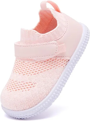Miniatura 54 de BMCiTYBM Zapatos de bebé para niños pequeños, zapatillas de malla transpirable antideslizantes