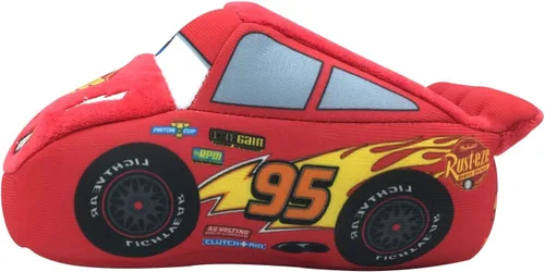 Miniatura 2 de Disney Pantuflas de felpa para niños Lightning McQueen Cars