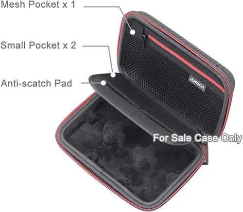 Miniatura 2 de RLSOCO Funda para sistema de micrófono inalámbrico Go II/RODE Wireless GO (Negro)
