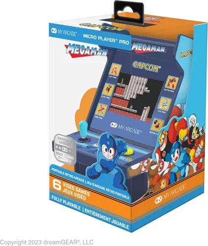 Miniatura 7 de My Arcade Mega Man Micro Player Pro: Mega Man Retro Games, Titles 1 Through 6, Classic Video