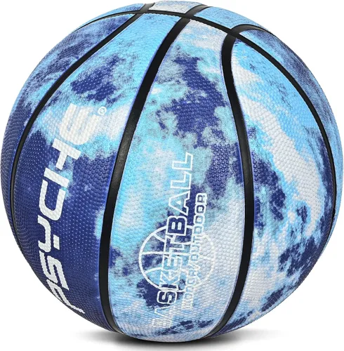 Miniatura 2 de Baloncesto para niños y jóvenes, tamaño 4/5 (25.5/27.5 pulgadas), baloncesto de goma de alta calidad para niños y niñas, juegos de piscina