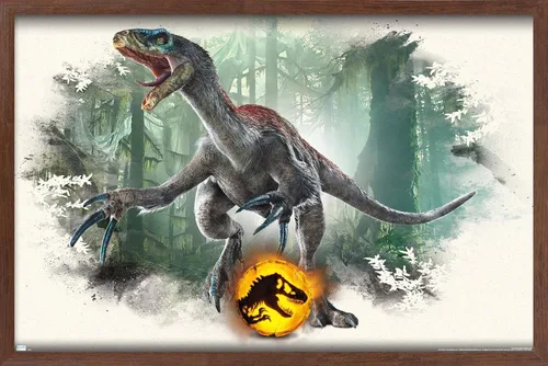 Miniatura 7 de Trends International Jurassic World: Dominion - Póster de pared focal Therizinosaurus, 22.375 x 34 pulgadas, versión premium sin marco