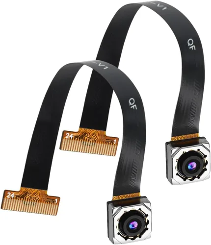 2 PCS OV5640 módulo de cámara, lente de enfoque automático de 120 ° lente de 5 megapíxeles para ESP32, STM32, computadora de placa única