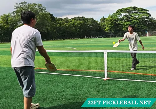 Miniatura 4 de Zdgao Portable Pickleball Net for Driveway, 22FT Regularion Size Pickle Ball Net with Pickleballs and Carry Bag, Easy Setup for Indoor Gym, Outdoor