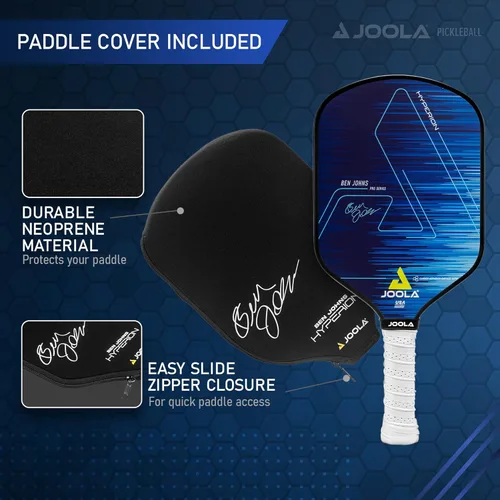 Miniatura 6 de JOOLA Ben Johns CAS 16mm Carbon Fiber Pickleball Paddle - CAS Surface Tech - Control & Power Paddle - USAP Approved - Aero Curve - Feel-Tec Pure