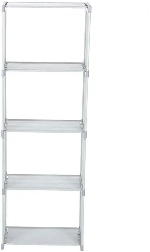 Miniatura 4 de JUOPZKENN Estanterías, estantería abierta, organizador de almacenamiento, estante de plástico para libros, estantería portátil vertical