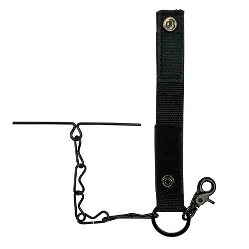 Miniatura 6 de MELOTOUGH Tanga de cinta para cinturón de herramientas, cintura electricistas, cadena con llavero y gancho a presión de gatillo, 1 paquete