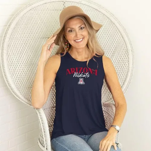Miniatura 5 de Flying Colors Apparel NCAA - Camiseta sin mangas de cuello alto para mujer