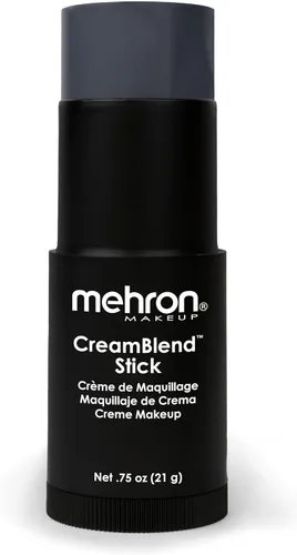 Miniatura 14 de Mehron Makeup CreamBlend Stick Base para rostro y cuerpo Barra de maquillaje profesional de cobertura completa 0.75 oz (21 g) (Dark 4)