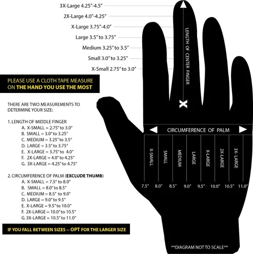 Miniatura 6 de Youngstown Glove Company 06-3020-60-M Mechanics Plus Performance Guante Mediano, Azul