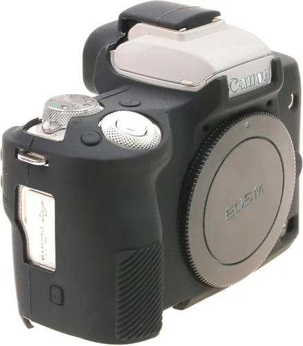 Miniatura 2 de TUYUNG - Funda de silicona para cámara digital Canon EOS M50, color negro