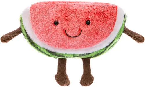 XIYUAN Juguetes suaves de 19.6 pulgadas, serie de frutas, sandía, frutas, almohada de peluche, juguetes de cereza, lindos juguetes suaves, cojín de