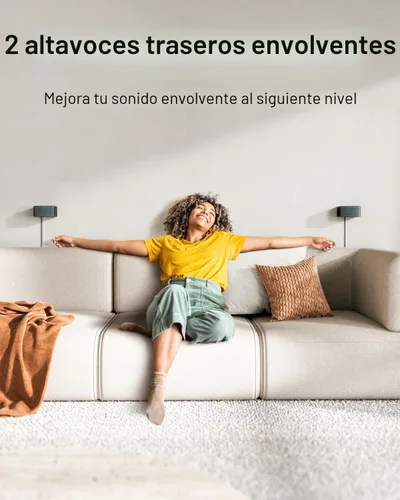 Miniatura 6 de ULTIMEA Barra de sonido de 7.1 canales con subwoofer inalámbrico, sistema de sonido envolvente virtual para TV, control de aplicaciones, potencia