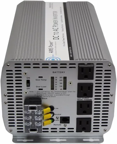 Miniatura 2 de AIMS Power, ondulador de voltaje 5000 vatios, 24 VCD