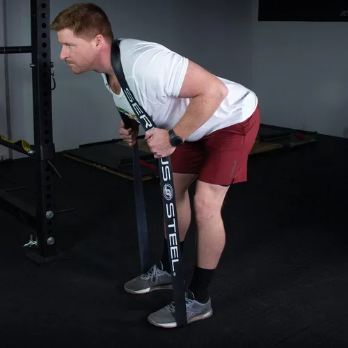 Miniatura 4 de SERIOUS STEEL FITNESS Banda asistida de 41 pulgadas, resistencia y estiramiento, bucle de asistencia de levantamiento de potencia y pull-up